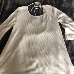 Cream blouse